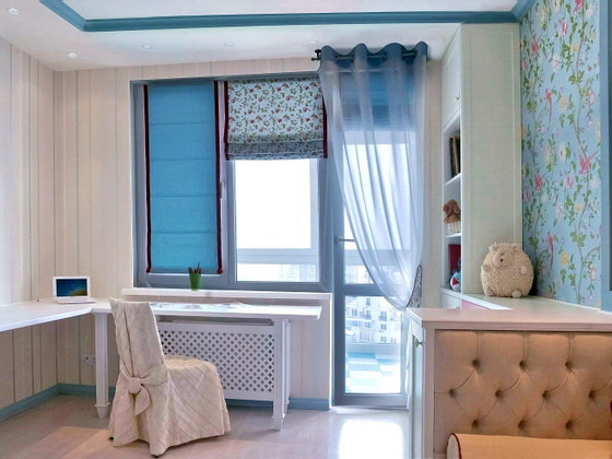 Дизайн штор в детскую комнату — фото интересных вариантов