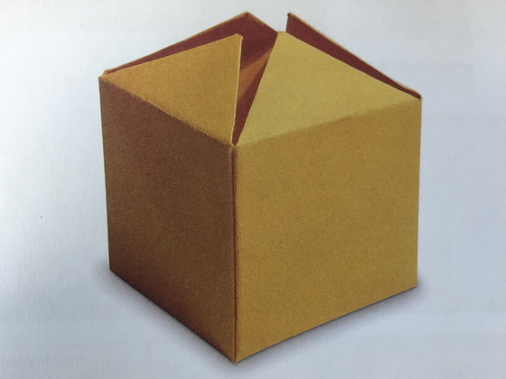 Коробочка молока из бумаги не оригами! Прикольная коробочка для подарка своими руками