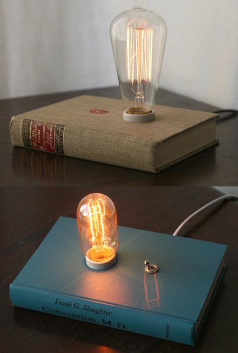 книга,лампа