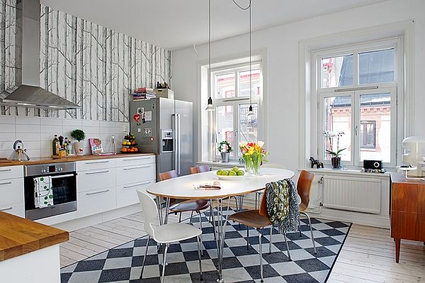 кухня,фото,квартира,трешка,скандинавский дизайн