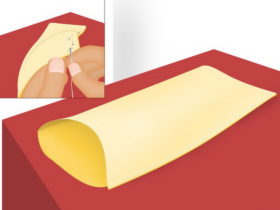 Как сшить подушку под поясницу своими руками